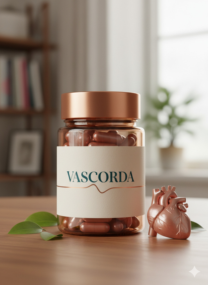 Vascorda dietary supplement bottle